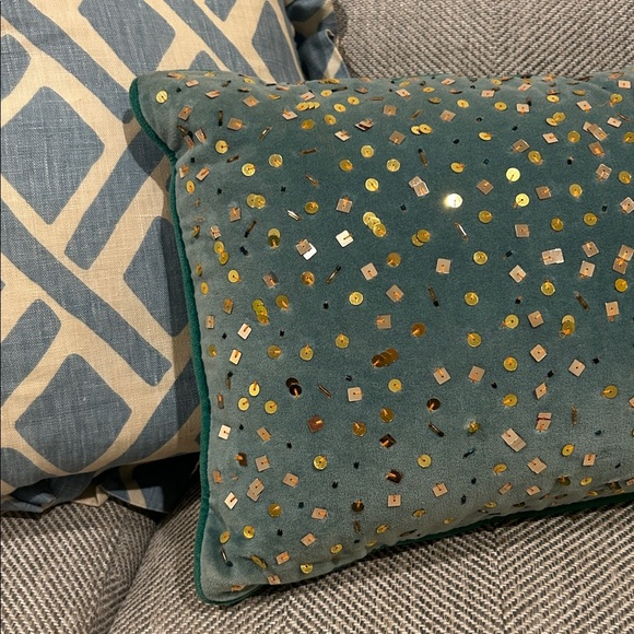 Anthropologie Confetti Lumbar Throw Decorative Pillow - Picture 8 of 11